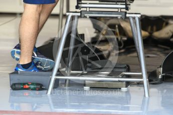 World © Octane Photographic Ltd. Formula 1 - Abu Dhabi Grand Prix - Thursday Setup. Williams Martini Racing FW40. Yas Marina Circuit, Abu Dhabi. Thursday 23rd November 2017. Digital Ref:1996CB1L4678