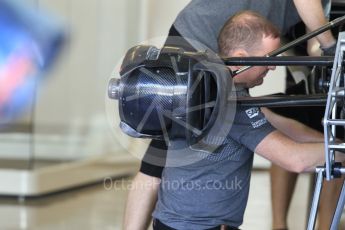 World © Octane Photographic Ltd. Formula 1 - Abu Dhabi Grand Prix - Thursday Setup. McLaren Honda MCL32. Yas Marina Circuit, Abu Dhabi. Thursday 23rd November 2017. Digital Ref:1996CB1L4686