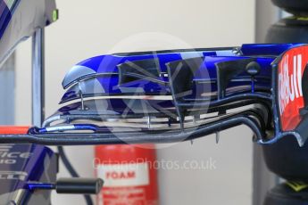 World © Octane Photographic Ltd. Formula 1 - Abu Dhabi Grand Prix - Thursday Setup. Scuderia Toro Rosso STR12. Yas Marina Circuit, Abu Dhabi. Thursday 23rd November 2017. Digital Ref:1996CB1L4734