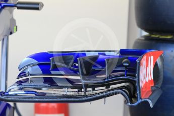 World © Octane Photographic Ltd. Formula 1 - Abu Dhabi Grand Prix - Thursday Setup. Scuderia Toro Rosso STR12. Yas Marina Circuit, Abu Dhabi. Thursday 23rd November 2017. Digital Ref:1996CB1L4738