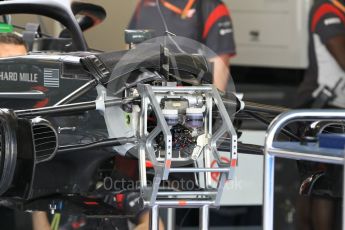 World © Octane Photographic Ltd. Formula 1 - Abu Dhabi Grand Prix - Thursday Setup. Haas F1 Team VF-17. Yas Marina Circuit, Abu Dhabi. Thursday 23rd November 2017. Digital Ref:1996CB1L4749