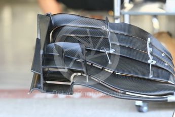 World © Octane Photographic Ltd. Formula 1 - Abu Dhabi Grand Prix - Thursday Setup. Haas F1 Team VF-17. Yas Marina Circuit, Abu Dhabi. Thursday 23rd November 2017. Digital Ref:1996CB1L4751