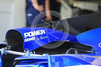 World © Octane Photographic Ltd. Formula 1 - Abu Dhabi Grand Prix - Thursday Setup. Sauber F1 Team C36. Yas Marina Circuit, Abu Dhabi. Thursday 23rd November 2017. Digital Ref:1996CB1L4775