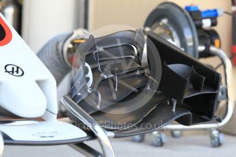 World © Octane Photographic Ltd. Formula 1 - Abu Dhabi Grand Prix - Thursday Setup. Haas F1 Team VF-17. Yas Marina Circuit, Abu Dhabi. Thursday 23rd November 2017. Digital Ref:1996CB1L4805