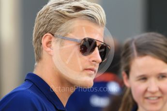 World © Octane Photographic Ltd. Formula 1 - Abu Dhabi Grand Prix - Thursday Setup. Marcus Ericsson – Sauber F1 Team C36. Yas Marina Circuit, Abu Dhabi. Thursday 23rd November 2017. Digital Ref: 1996CB1L5030