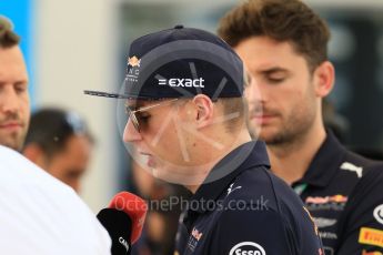 World © Octane Photographic Ltd. Formula 1 - Abu Dhabi Grand Prix - Thursday Setup. Max Verstappen - Red Bull Racing RB13. Yas Marina Circuit, Abu Dhabi. Thursday 23rd November 2017. Digital Ref: 1996CB1L5249