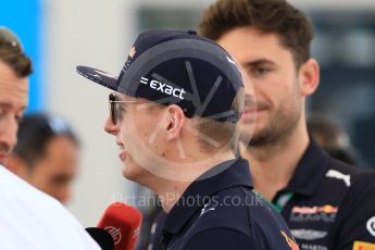 World © Octane Photographic Ltd. Formula 1 - Abu Dhabi Grand Prix - Thursday Setup. Max Verstappen - Red Bull Racing RB13. Yas Marina Circuit, Abu Dhabi. Thursday 23rd November 2017. Digital Ref: 1996CB1L5256