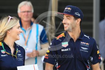 World © Octane Photographic Ltd. Formula 1 - Abu Dhabi Grand Prix - Thursday Setup. Daniel Ricciardo - Red Bull Racing RB13. Yas Marina Circuit, Abu Dhabi. Thursday 23rd November 2017. Digital Ref: 1996CB1L5363