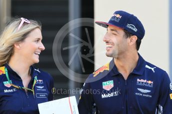 World © Octane Photographic Ltd. Formula 1 - Abu Dhabi Grand Prix - Thursday Setup. Daniel Ricciardo - Red Bull Racing RB13. Yas Marina Circuit, Abu Dhabi. Thursday 23rd November 2017. Digital Ref: 1996CB1L5368