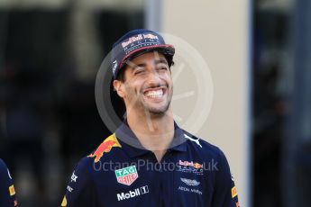 World © Octane Photographic Ltd. Formula 1 - Abu Dhabi Grand Prix - Thursday Setup. Daniel Ricciardo - Red Bull Racing RB13. Yas Marina Circuit, Abu Dhabi. Thursday 23rd November 2017. Digital Ref: 1996CB1L5373