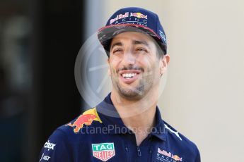 World © Octane Photographic Ltd. Formula 1 - Abu Dhabi Grand Prix - Thursday Setup. Daniel Ricciardo - Red Bull Racing RB13. Yas Marina Circuit, Abu Dhabi. Thursday 23rd November 2017. Digital Ref: 1996CB1L5383