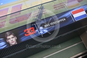 World © Octane Photographic Ltd. Formula 1 - Abu Dhabi Grand Prix - Thursday Setup. Max Verstappen - Red Bull Racing RB13. Yas Marina Circuit, Abu Dhabi. Thursday 23rd November 2017. Digital Ref:1996CB5D8969