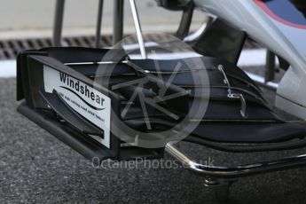 World © Octane Photographic Ltd. Formula 1 - Abu Dhabi Grand Prix - Thursday Setup. Haas F1 Team VF-17. Yas Marina Circuit, Abu Dhabi. Thursday 23rd November 2017. Digital Ref: 1996CB5D9117