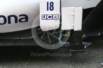 World © Octane Photographic Ltd. Formula 1 - Abu Dhabi Grand Prix - Thursday Setup. Williams Martini Racing FW40. Yas Marina Circuit, Abu Dhabi. Thursday 23rd November 2017. Digital Ref: 1996CB5D9157