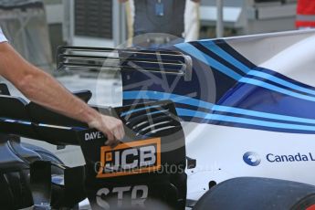World © Octane Photographic Ltd. Formula 1 - Abu Dhabi Grand Prix - Thursday Setup. Williams Martini Racing FW40. Yas Marina Circuit, Abu Dhabi. Thursday 23rd November 2017. Digital Ref: 1996CB5D9164