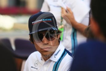 World © Octane Photographic Ltd. Formula 1 - Abu Dhabi Grand Prix - Thursday Setup. Lance Stroll - Williams Martini Racing FW40. Yas Marina Circuit, Abu Dhabi. Thursday 23rd November 2017. Digital Ref: 1996CB5D9227