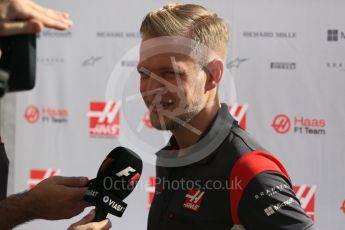 World © Octane Photographic Ltd. Formula 1 - Abu Dhabi Grand Prix - Thursday Setup. Kevin Magnussen - Haas F1 Team VF-17. Yas Marina Circuit, Abu Dhabi. Thursday 23rd November 2017. Digital Ref: 1996CB5D9246