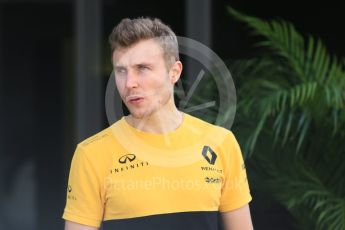 World © Octane Photographic Ltd. Formula 1 - Abu Dhabi Grand Prix - Thursday Setup. Sergey Sirotkin - Renault Sport F1 Team Third & Reserve Driver. Yas Marina Circuit, Abu Dhabi. Thursday 23rd November 2017. Digital Ref: 1996CB5D9265