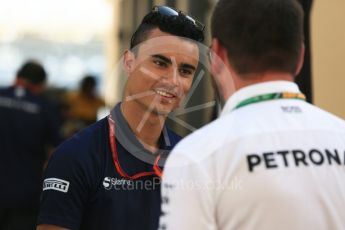 World © Octane Photographic Ltd. Formula 1 - Abu Dhabi Grand Prix - Thursday Setup. Pascal Wehrlein – Sauber F1 Team C36. Yas Marina Circuit, Abu Dhabi. Thursday 23rd November 2017. Digital Ref: 1996CB5D9287