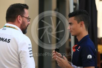 World © Octane Photographic Ltd. Formula 1 - Abu Dhabi Grand Prix - Thursday Setup. Pascal Wehrlein – Sauber F1 Team C36. Yas Marina Circuit, Abu Dhabi. Thursday 23rd November 2017. Digital Ref: 1996CB5D9296