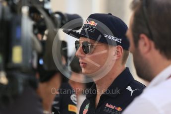 World © Octane Photographic Ltd. Formula 1 - Abu Dhabi Grand Prix - Thursday Setup. Max Verstappen - Red Bull Racing RB13. Yas Marina Circuit, Abu Dhabi. Thursday 23rd November 2017. Digital Ref: 1996CB5D9323