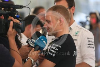 World © Octane Photographic Ltd. Formula 1 - Abu Dhabi Grand Prix - Thursday Setup. Valtteri Bottas - Mercedes AMG Petronas F1 W08 EQ Energy+. Yas Marina Circuit, Abu Dhabi. Thursday 23rd November 2017. Digital Ref: 1996CB5D9356