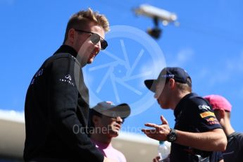 World © Octane Photographic Ltd. Formula 1 - American Grand Prix - Sunday - Drivers Parade. Nico Hulkenberg - Renault Sport F1 Team. Circuit of the Americas, Austin, Texas, USA. Sunday 22nd October 2017. Digital Ref: 1993LB1D8794