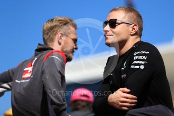 World © Octane Photographic Ltd. Formula 1 - American Grand Prix - Sunday - Drivers Parade. Valtteri Bottas - Mercedes AMG Petronas F1 Team. Circuit of the Americas, Austin, Texas, USA. Sunday 22nd October 2017. Digital Ref: 1993LB1D8816