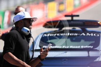 World © Octane Photographic Ltd. Formula 1 - American Grand Prix - Sunday - Grid. Nic Hamilton - Mercedes AMG Petronas F1 team. Circuit of the Americas, Austin, Texas, USA. Sunday 22nd October 2017. Digital Ref: 1993LB1D9062