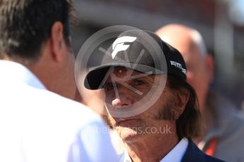 World © Octane Photographic Ltd. Formula 1 - American Grand Prix - Sunday - Grid. Emerson Fittipaldi. Circuit of the Americas, Austin, Texas, USA. Sunday 22nd October 2017. Digital Ref: 1993LB1D9075