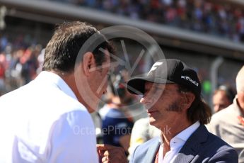 World © Octane Photographic Ltd. Formula 1 - American Grand Prix - Sunday - Grid. Emerson Fittipaldi. Circuit of the Americas, Austin, Texas, USA. Sunday 22nd October 2017. Digital Ref: 1993LB1D9084