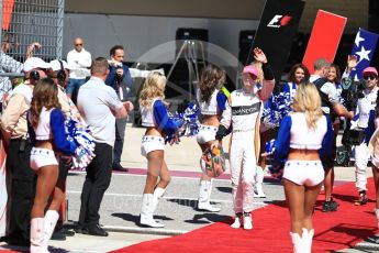 World © Octane Photographic Ltd. Formula 1 - American Grand Prix - Sunday - Grid. Stoffel Vandoorne - McLaren Honda. Circuit of the Americas, Austin, Texas, USA. Sunday 22nd October 2017. Digital Ref: 1993LB1D9117