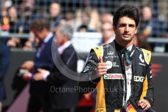 World © Octane Photographic Ltd. Formula 1 - American Grand Prix - Sunday - Grid. Carlos Sainz - Renault Sport F1 Team. Circuit of the Americas, Austin, Texas, USA. Sunday 22nd October 2017. Digital Ref: 1993LB1D9184