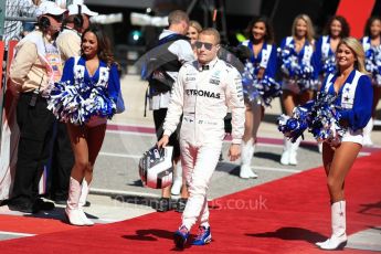 World © Octane Photographic Ltd. Formula 1 - American Grand Prix - Sunday - Grid. Valtteri Bottas - Mercedes AMG Petronas F1 team. Circuit of the Americas, Austin, Texas, USA. Sunday 22nd October 2017. Digital Ref: 1993LB1D9389