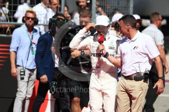 World © Octane Photographic Ltd. Formula 1 - American Grand Prix - Sunday - Grid. Lewis Hamilton - Mercedes AMG Petronas F1 Team. Circuit of the Americas, Austin, Texas, USA. Sunday 22nd October 2017. Digital Ref: 1993LB1D9453