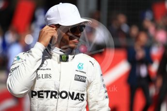 World © Octane Photographic Ltd. Formula 1 - American Grand Prix - Sunday - Grid. Lewis Hamilton - Mercedes AMG Petronas F1 Team. Circuit of the Americas, Austin, Texas, USA. Sunday 22nd October 2017. Digital Ref: 1993LB1D9480