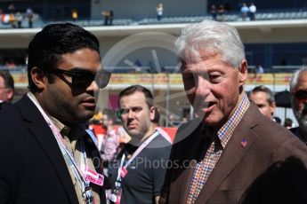 World © Octane Photographic Ltd. Formula 1 - American Grand Prix - Sunday - Grid. Bill Clinton Circuit of the Americas, Austin, Texas, USA. Sunday 22nd October 2017. Digital Ref: 1993LB2D7062