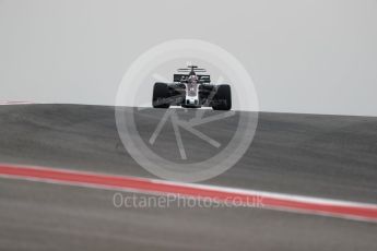 World © Octane Photographic Ltd. Formula 1 - American Grand Prix - Friday - Practice 1. Romain Grosjean - Haas F1 Team VF-17. Circuit of the Americas, Austin, Texas, USA. Friday 20th October 2017. Digital Ref: 1986LB1D3345