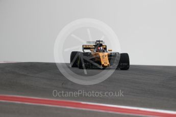World © Octane Photographic Ltd. Formula 1 - American Grand Prix - Friday - Practice 1. Nico Hulkenberg - Renault Sport F1 Team R.S.17. Circuit of the Americas, Austin, Texas, USA. Friday 20th October 2017. Digital Ref: 1986LB1D3375
