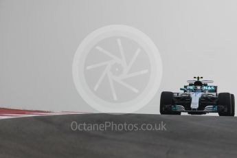 World © Octane Photographic Ltd. Formula 1 - American Grand Prix - Friday - Practice 1. Valtteri Bottas - Mercedes AMG Petronas F1 W08 EQ Energy+. Circuit of the Americas, Austin, Texas, USA. Friday 20th October 2017. Digital Ref: 1986LB1D3379