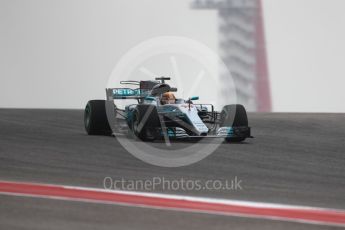 World © Octane Photographic Ltd. Formula 1 - American Grand Prix - Friday - Practice 1. Lewis Hamilton - Mercedes AMG Petronas F1 W08 EQ Energy+. Circuit of the Americas, Austin, Texas, USA. Friday 20th October 2017. Digital Ref: 1986LB1D3425