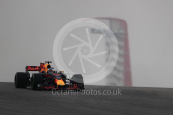 World © Octane Photographic Ltd. Formula 1 - American Grand Prix - Friday - Practice 1. Daniel Ricciardo - Red Bull Racing RB13. Circuit of the Americas, Austin, Texas, USA. Friday 20th October 2017. Digital Ref: 1986LB1D3464