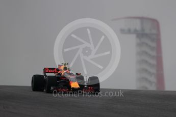 World © Octane Photographic Ltd. Formula 1 - American Grand Prix - Friday - Practice 1. Max Verstappen - Red Bull Racing RB13. Circuit of the Americas, Austin, Texas, USA. Friday 20th October 2017. Digital Ref: 1986LB1D3480
