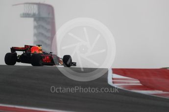 World © Octane Photographic Ltd. Formula 1 - American Grand Prix - Friday - Practice 1. Daniel Ricciardo - Red Bull Racing RB13. Circuit of the Americas, Austin, Texas, USA. Friday 20th October 2017. Digital Ref: 1986LB1D3558