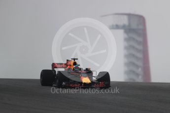 World © Octane Photographic Ltd. Formula 1 - American Grand Prix - Friday - Practice 1. Daniel Ricciardo - Red Bull Racing RB13. Circuit of the Americas, Austin, Texas, USA. Friday 20th October 2017. Digital Ref: 1986LB1D3614