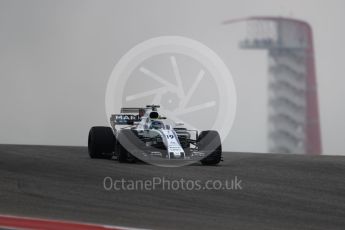 World © Octane Photographic Ltd. Formula 1 - American Grand Prix - Friday - Practice 1. Felipe Massa - Williams Martini Racing FW40. Circuit of the Americas, Austin, Texas, USA. Friday 20th October 2017. Digital Ref: 1986LB1D3637