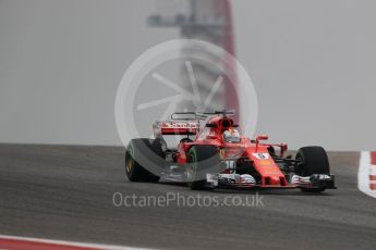 World © Octane Photographic Ltd. Formula 1 - American Grand Prix - Friday - Practice 1. Sebastian Vettel - Scuderia Ferrari SF70H. Circuit of the Americas, Austin, Texas, USA. Friday 20th October 2017. Digital Ref: 1986LB1D3805