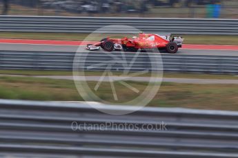 World © Octane Photographic Ltd. Formula 1 - American Grand Prix - Friday - Practice 1. Kimi Raikkonen - Scuderia Ferrari SF70H. Circuit of the Americas, Austin, Texas, USA. Friday 20th October 2017. Digital Ref: 1986LB1D3929