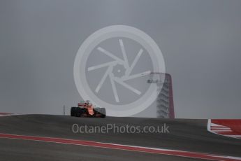 World © Octane Photographic Ltd. Formula 1 - American Grand Prix - Friday - Practice 1. Fernando Alonso - McLaren Honda MCL32. Circuit of the Americas, Austin, Texas, USA. Friday 20th October 2017. Digital Ref: 1986LB2D5862
