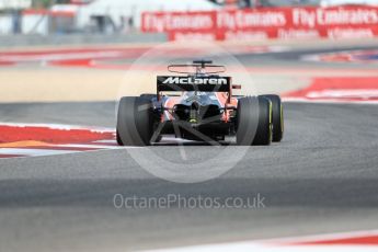 World © Octane Photographic Ltd. Formula 1 - American Grand Prix - Friday - Practice 2. Fernando Alonso - McLaren Honda MCL32. Circuit of the Americas, Austin, Texas, USA. Friday 20th October 2017. Digital Ref: 1987LB1D4030